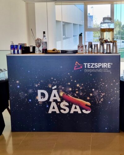 Lançamento do Medicamento Tezspire para a AstraZeneca com Cocktails Sem Álcool.