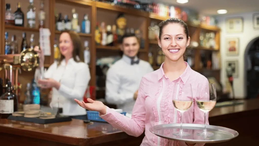 Equipa de bartenders