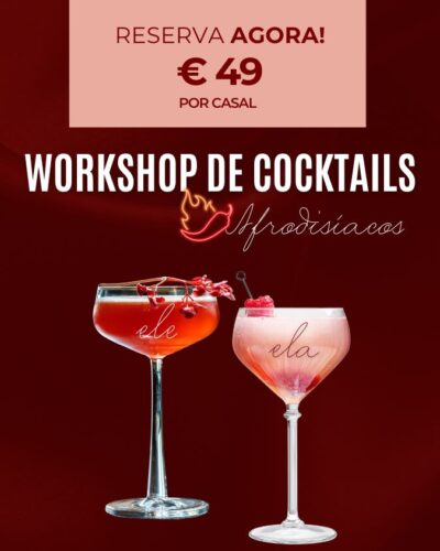 Workshop de Cocktails Afrodisíacos