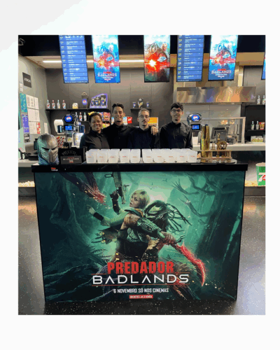 “Predador: Terras Selvagens” com cocktails temáticos e experiência de bar cinematográfica