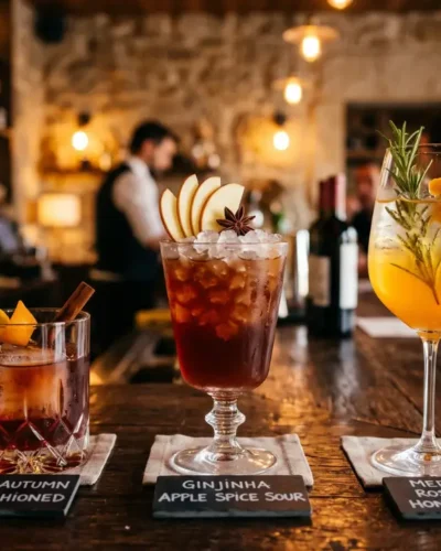 Menu de bebidas para a época de outono: como preparar o bar para a mudança de estação