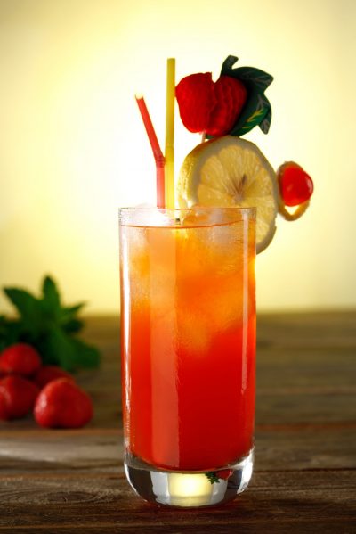 Cocktail Strawberry Fizz